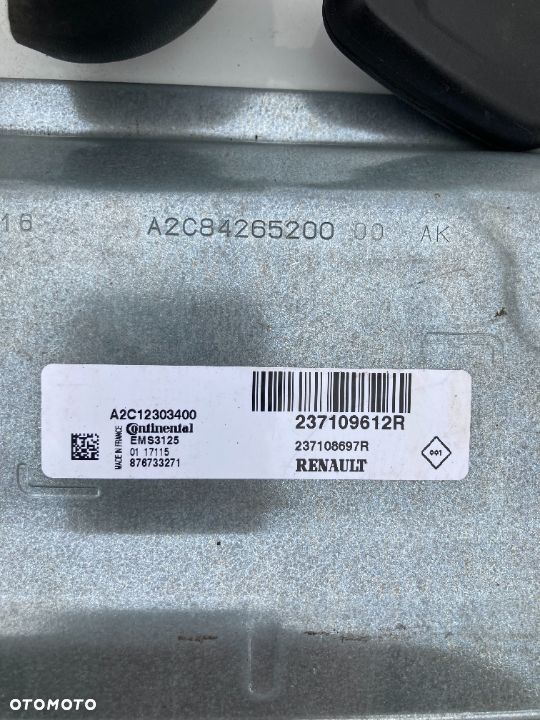 DACIA SANDERO 2 II LOGAN 1.0 SCE ZESTAW STARTOWY KOMPUTER STEROWNIK SILNIKA 237109612R 18r. - 3