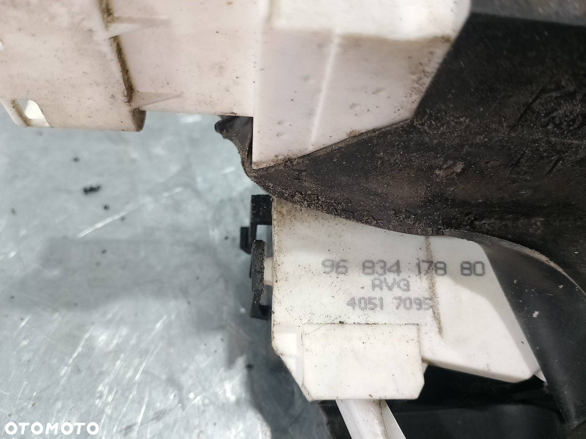 ZAMEK DRZWI LEWY PRZÓD PEUGEOT 407 SW 9683417880 - 5