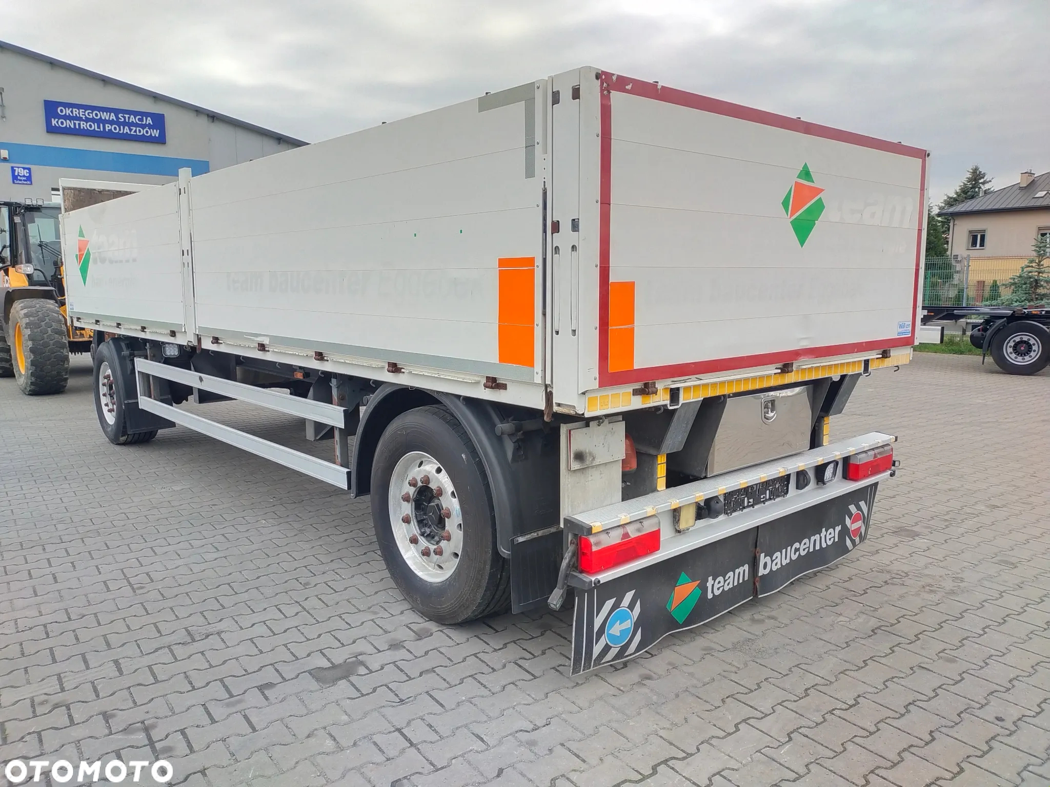 Ackermann Przyczepa Budowlanka budowlana rama ocynk 15 r - 6