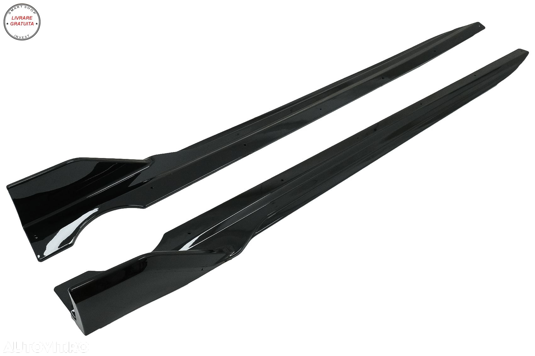 Pachet Exterior Aero BMW X5 G05 (2018-2022) M-Tech Black Knight Design Negru Lucio- livrare gratuita - 7