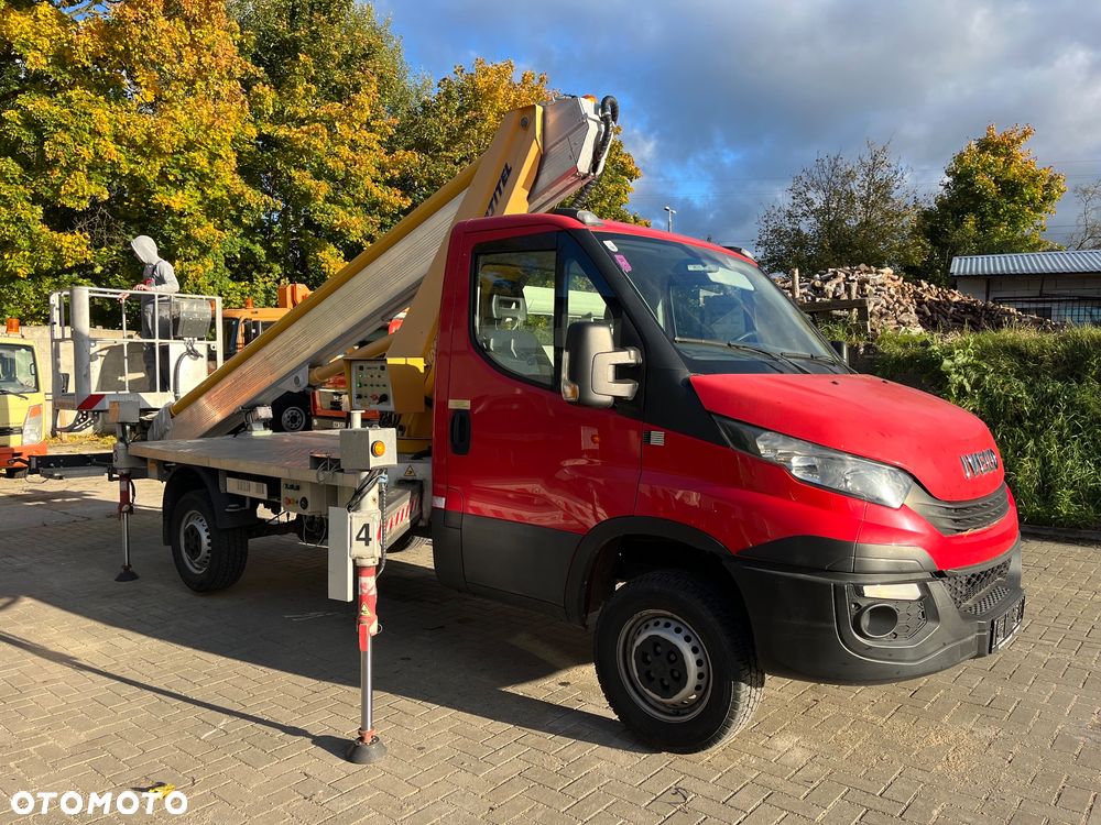Iveco Podnośnik Koszowy 24 Metry 15 w Bok Multitel Mt240 Zwyżka Tylko 17 tys Km !!  UDT jak Wumag Ruthmann GSR - 14