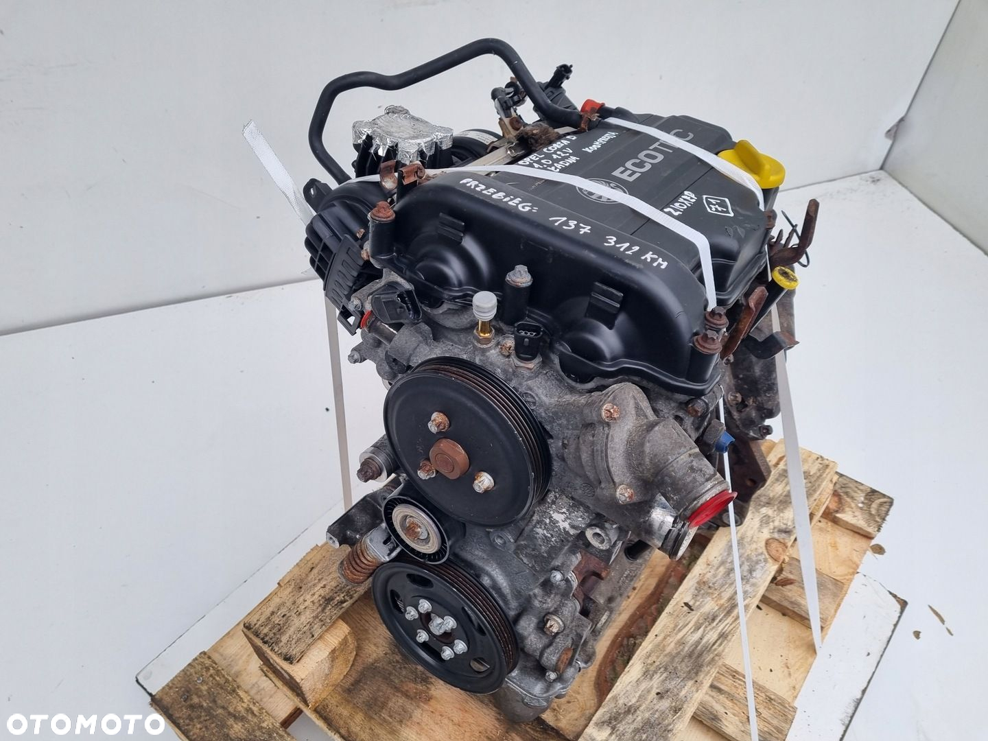 SILNIK KOMPLET Opel Corsa C 1.0 12V 60KM ładna kompresja 137tyś Z10XEP - 8