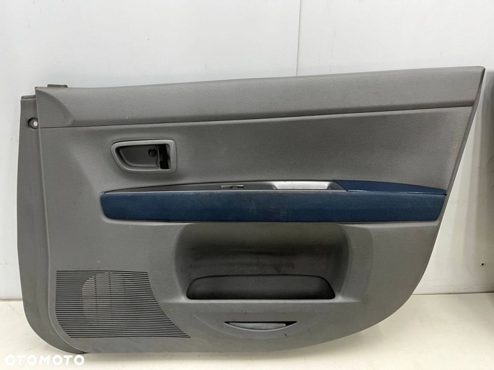 Tapicerka Mazda 2 I DY 02-07r. boczki drzwi KOMPLET prawy lewy tył przód - 2