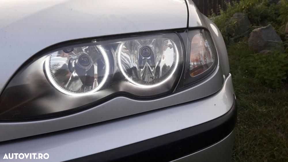 Inele Angel Eyes CCFL BMW seria 3 (E46) far fara lupa sau cu lupa. - 8