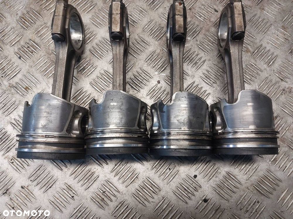 TŁOK + KORBOWÓD CENA ZA KPL 4SZT FORD MONDEO MK4 2.0 TDCI 140KM - 7