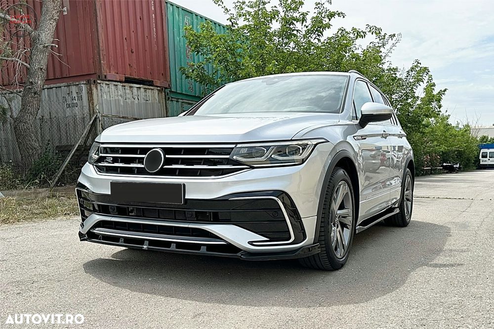 Kit Aero Extensii VW Tiguan II Mk2 R/R Line Facelift (2020-2024) Negru- livrare gratuita - 16