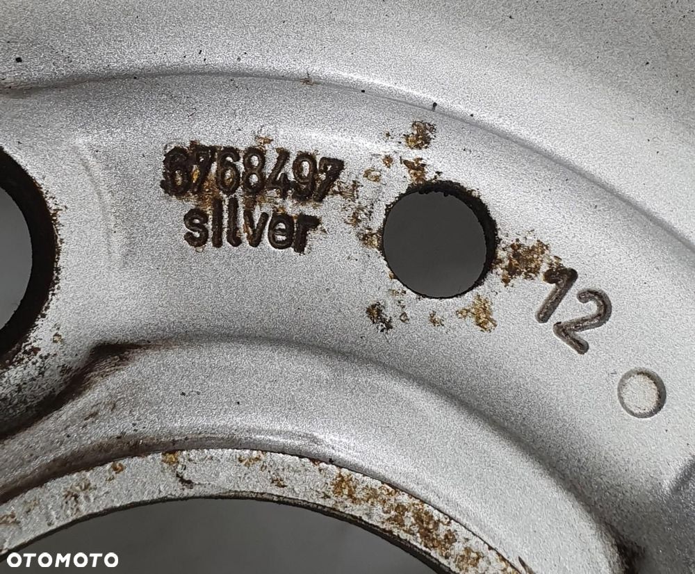 FELGA STALOWA 15 5.5J 4X100 MINI COOPER R56 6768497 1SZT - 3