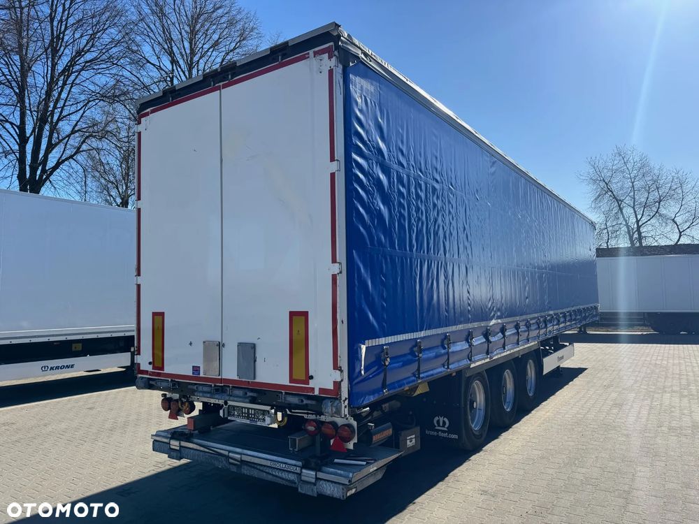 Krone SD Firanka ,Winda DHOLLANDIA, Dach podnoszony wysokość 2,85m - 10