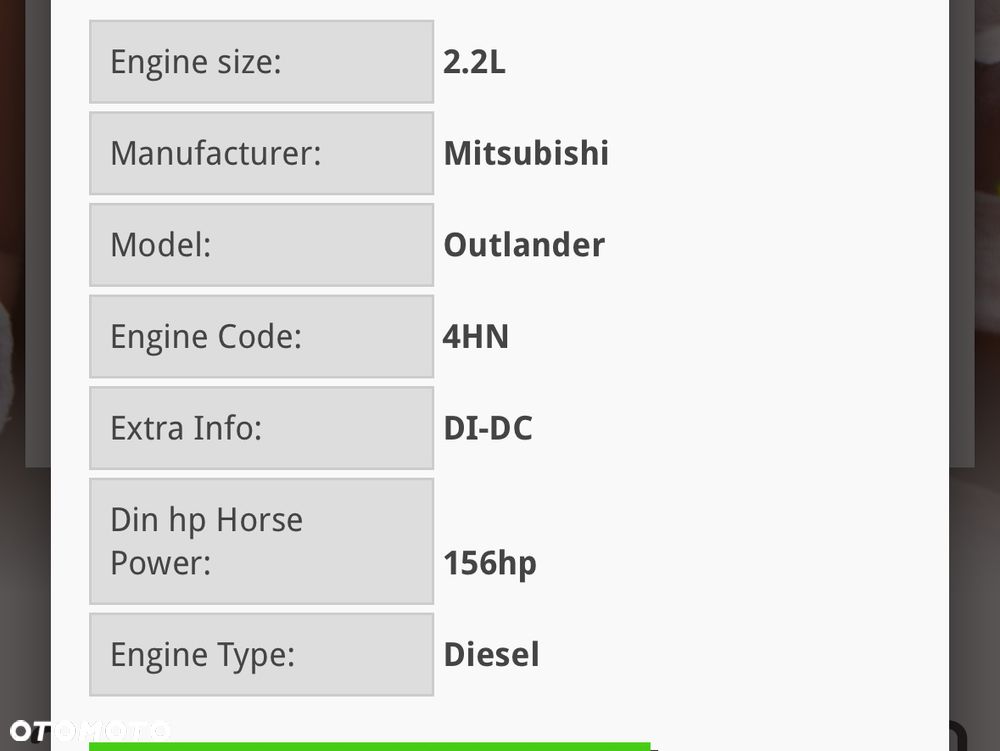 Mitsubishi Outlander 2.0 DiD Di-D 2.0D reduktor skrzyni biegów NR 365 - 7