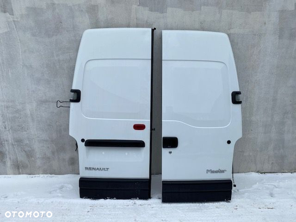 DRZWI TYŁ TYLNE LEWE MASTER II MOVANO FABRYCZNIE NOWE KOMPLETNE ORYGINALNE FABRYCZNIE NOWE