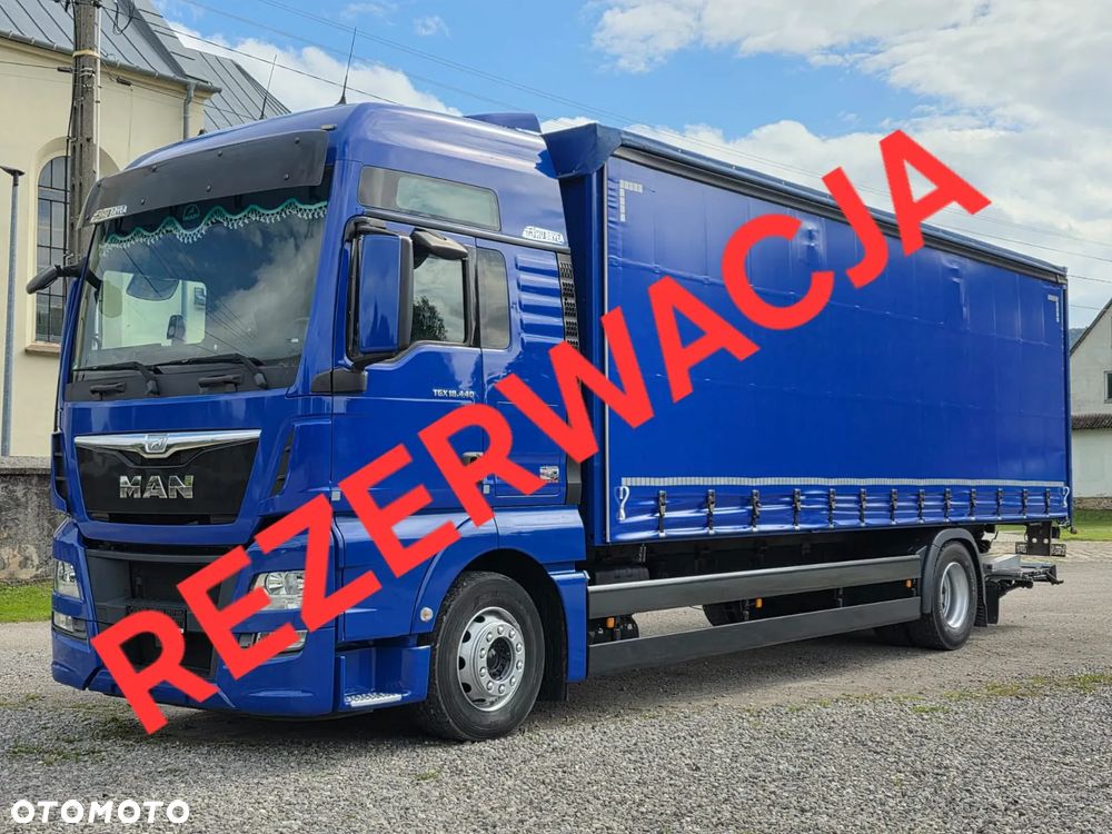 MAN TGX 18.440 / FIRANKA / NISKI PRZEBIEG / 20 EURO PALET / SPROWADZONY / E6 / AUTOM