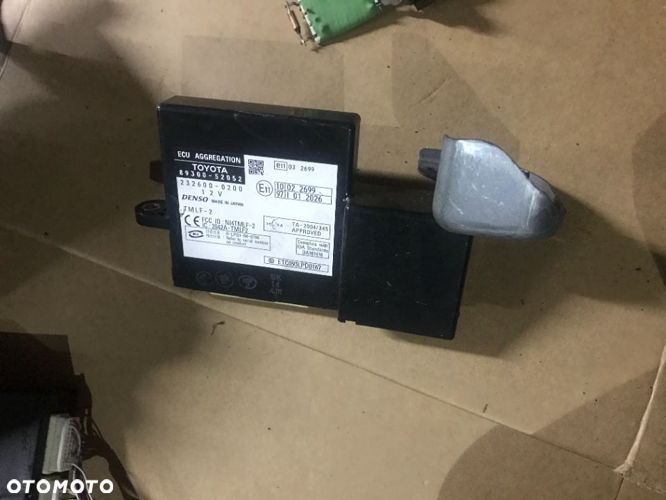 STEROWNIK MODUŁ KOMPUTER SENSOR TOYOTA 8930052052 - 1