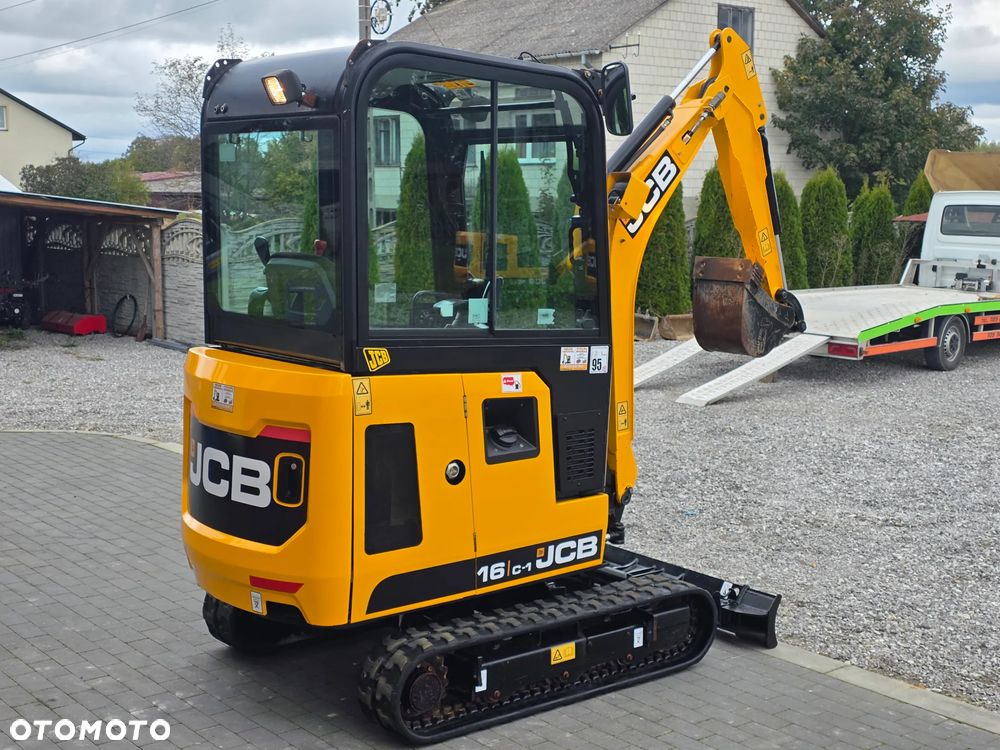 JCB JCB 16 C ful opcja najbogatsza jak nowa mini koparka sprowadzona 1 wł 8018 okazja 19 - 8