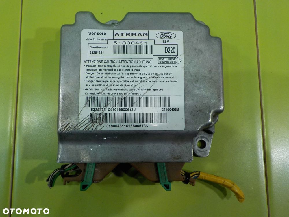 MAZDA CX5 CX-5 I LIFT 2.2 D 15r 5D modul sensor AIRBAG 51800461 - 1