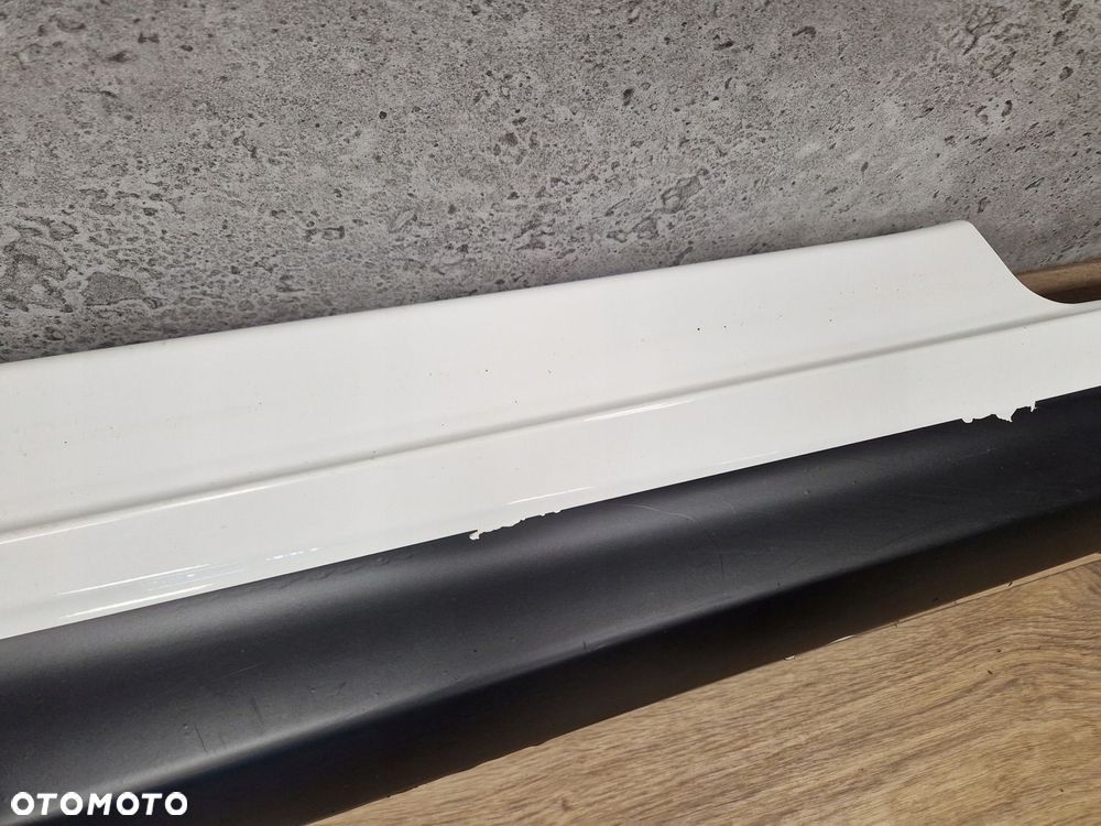 BMW F32 M-PAKIET LISTWA PROGOWA NAKŁADKA PRAWA M-PAKIET A300 BIAŁA 8054540 - 10