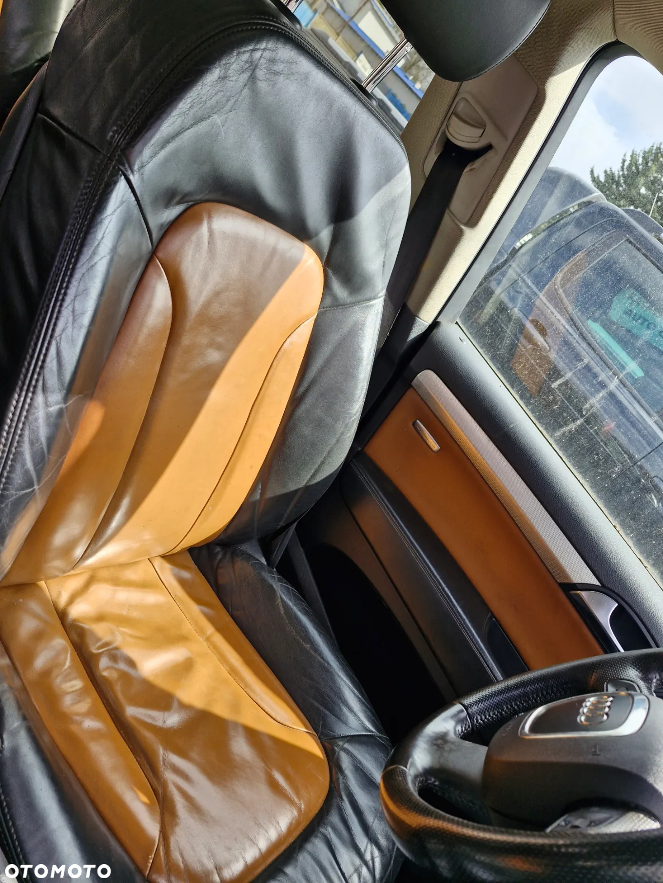Audi Q7 3,0TDI V6 BUG zderzak drzwi maska klapa szyby silnik fotele skóra - Pojazd na czesci demontaż - 8