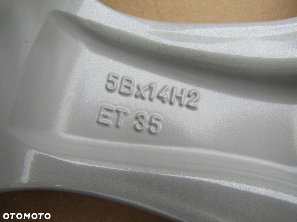 4x NOWE Felgi 14 VW UP Skoda Citigo Seat Mii 5j 4x100 ET35 - 14