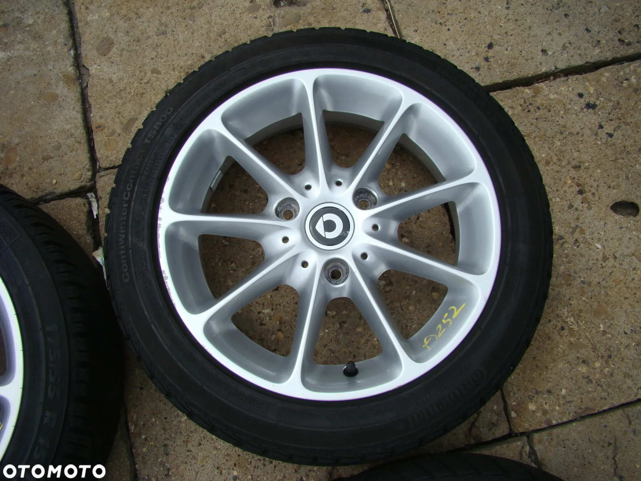 a252 3x112 Smart ForTwo W451 4,5Jx15 155/60 i 5,5jx15 175/55 zima - 3