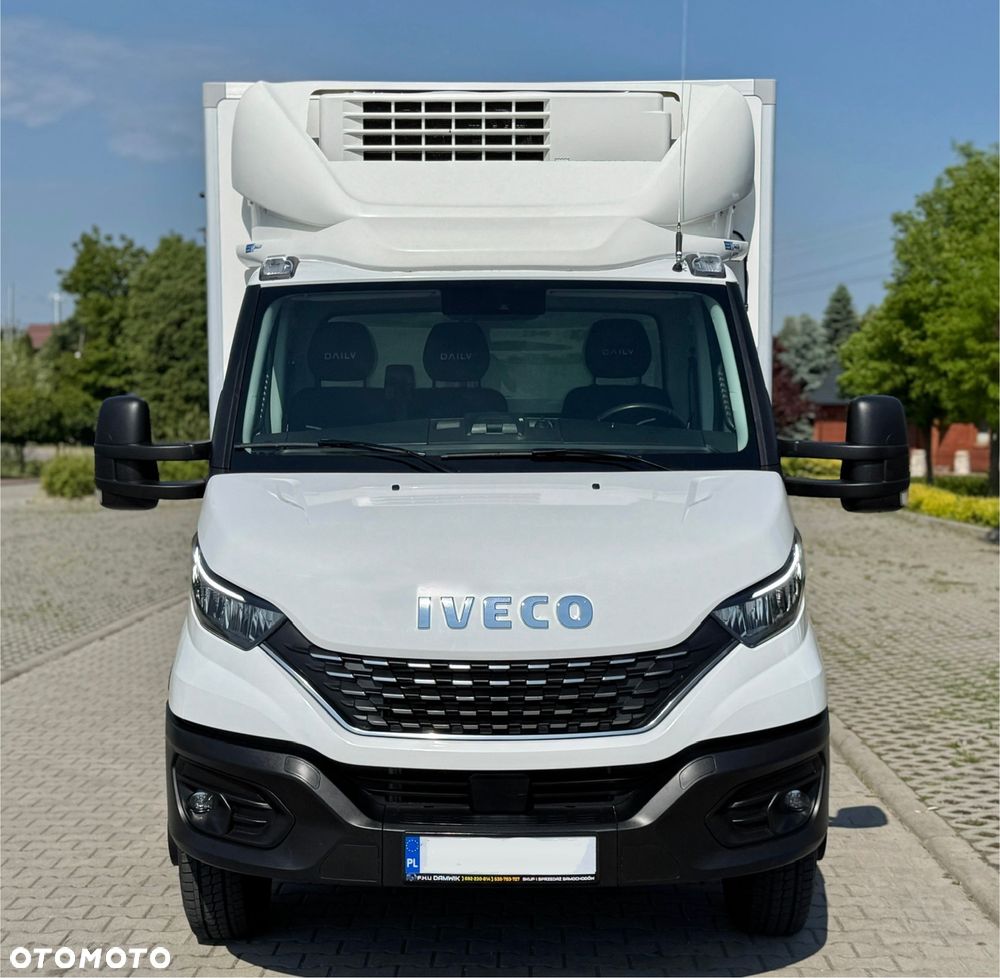 Iveco Daily‼️72C18‼️2021r 3.0 HI-MATIC Chłodnia/Mroźnia zakres -32C THERMO KING V-500 MAX Źródło Zasilania 400V Grube Ściany/Podłoga Przegroda komorowa‼️ Full LED na bliźniaku Salon Polska DMC7200kg - 14