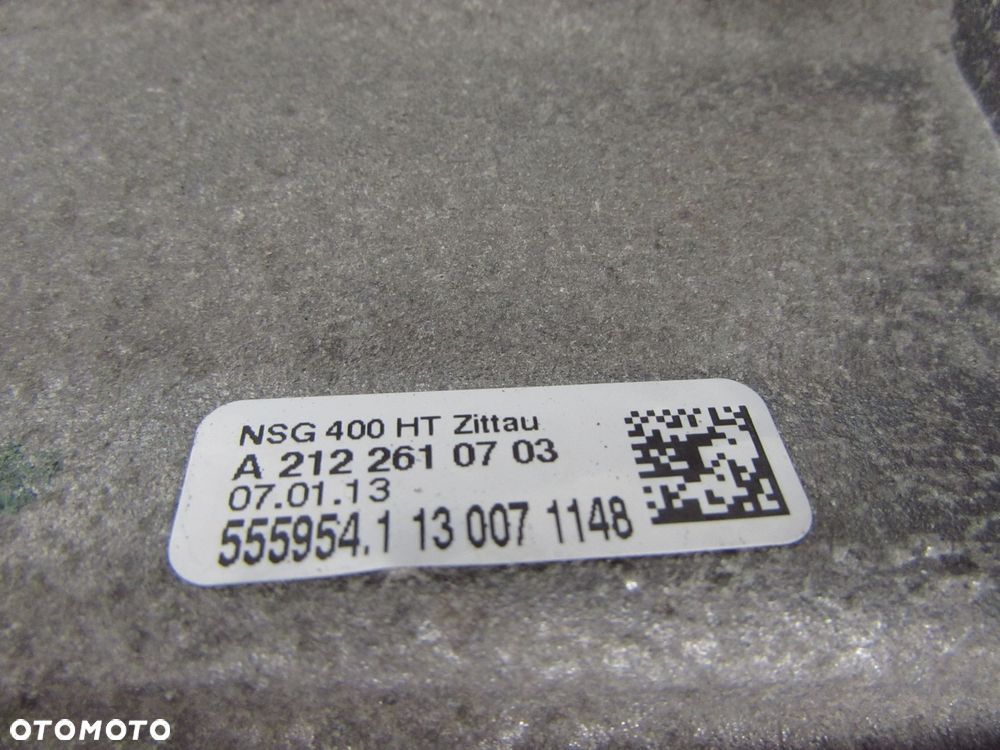 MERCEDES W212 W204 205 2.2 CDI 651 12-18 SKRZYNIA BIEGOW 6 MANUALNA A2122608000 13R 177t - 8