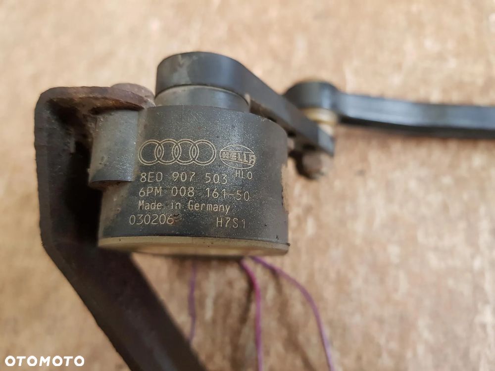 Czujnik poziomowania świateł 8E0907503 PRZÓD PRZEDNI A4 B6 B7 EXEO XENON - 2