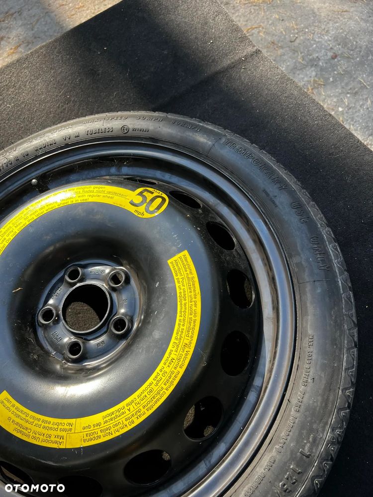 KOŁO DOJAZDOWE - 18 CALI 5x100  VOLKSWAGEN AUDI SEAT SKODA - 1J0601027M 2180901 - 3