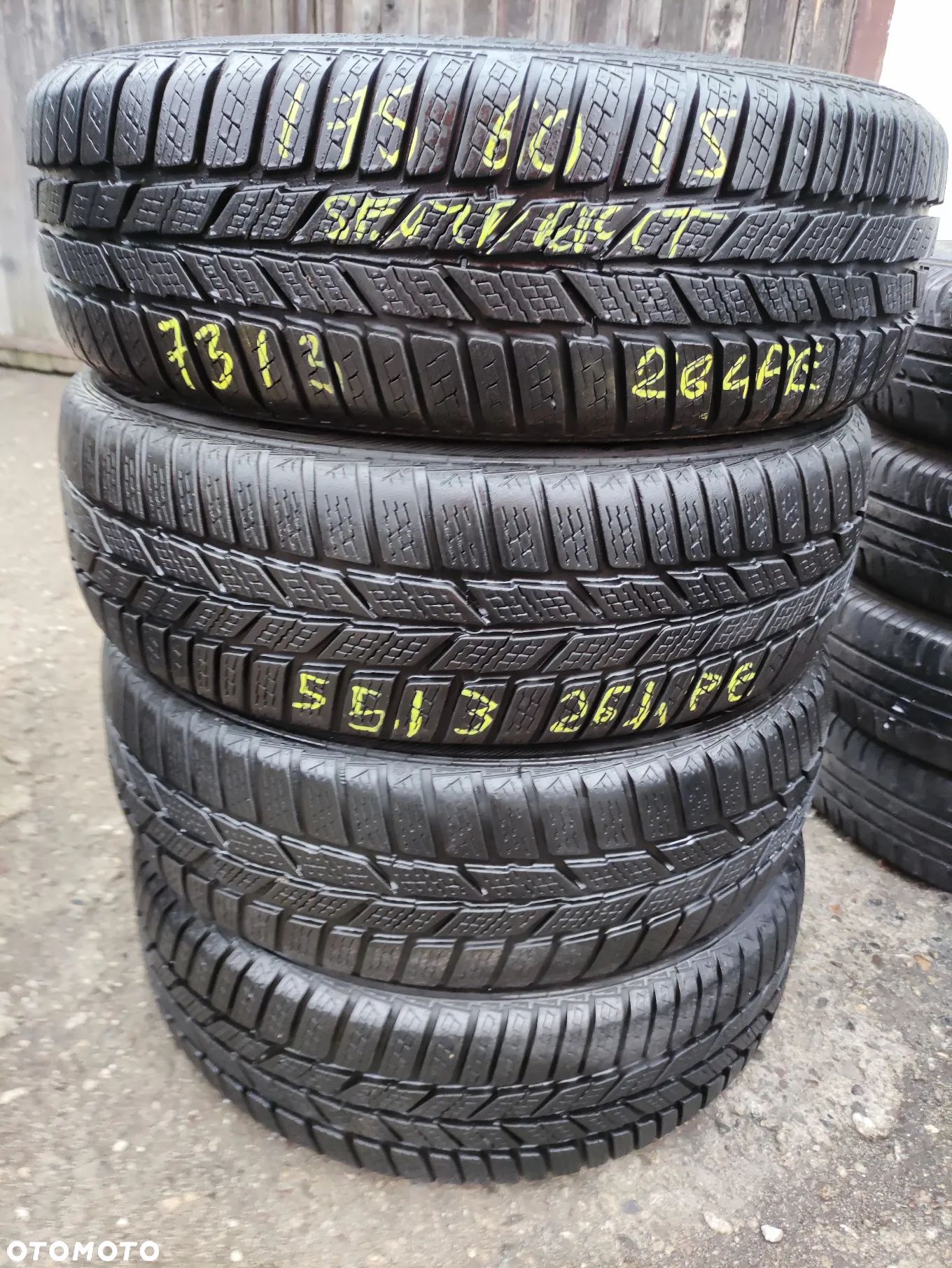 175/60R15 81T Opony Zimowe Zima SEMPERIT MASTER-GRIP 7mm Legnica ALU-RAD 175/60 - 1