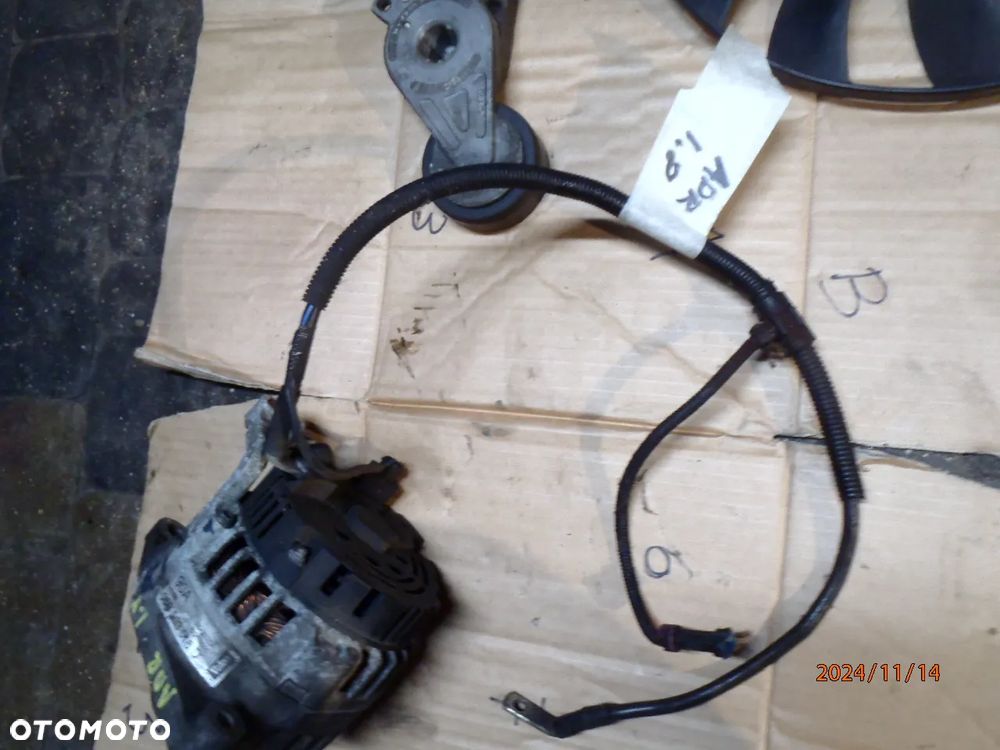 koło pasowe wału napinacz viskoza visko wiatrak śmigło wentylator  vw passat b5 audi a4 skoda seat 1.8 20v adr 058 103 373 d bez egr turbo jak nowy - 22