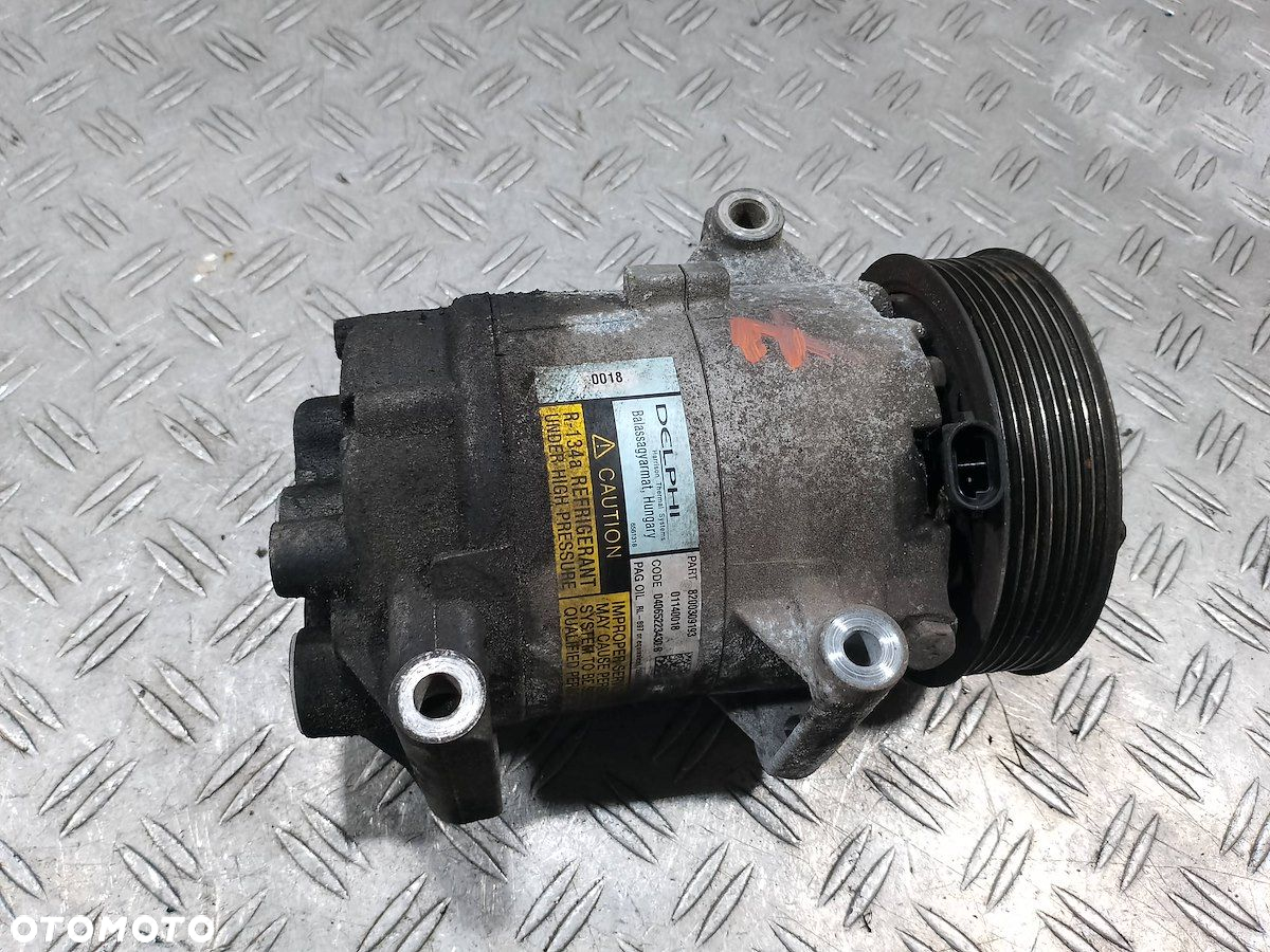 POMPA, SPRĘŻARKA KLIMATYZACJI RENAULT SCENIC II 8200309193  01140018 1.9 - 6
