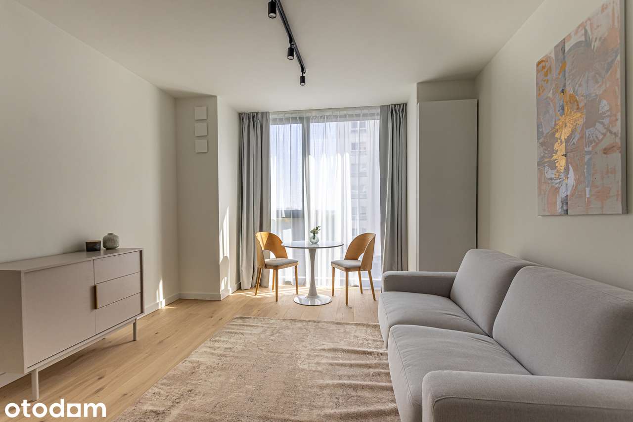Klimatyzowany apartament studio przy Metrze Wilanowska