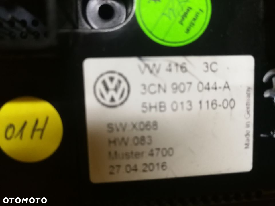 ATLAS TERAMONT PANEL KLIMATYZACJI 3CN907044A - 2