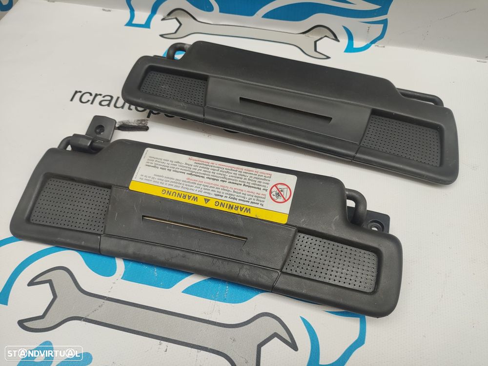 Palas De Sol Pretas Originais Mercedes SLK R171 - 4