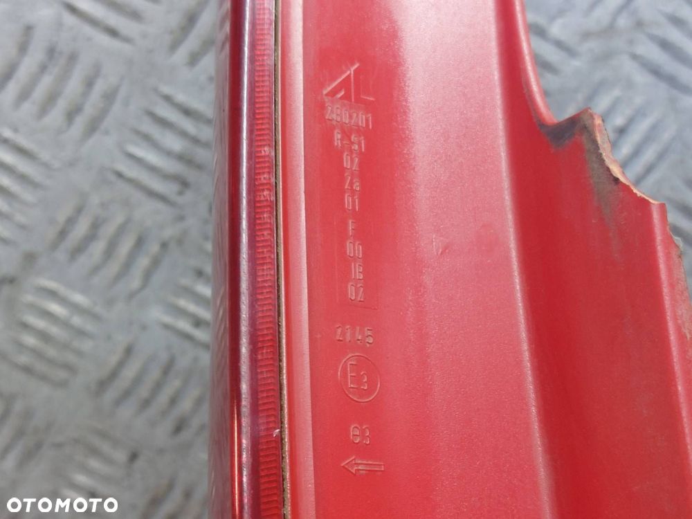 LAMPA LEWY TYŁ + PRAWY TYŁ FIAT PANDA II 51705458 51705459 - 7