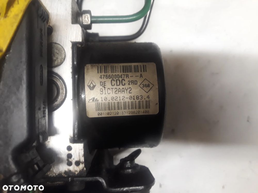 POMPA ABS RENAULT LAGUNA III 1,5 DCI  476600047R  10.0212-0183.4  10.0961-1419.3  10.0613-3826.1 - 3