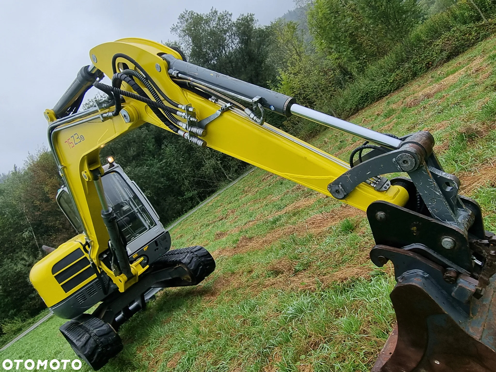 Wacker Neuson 75Z3 Koparka Gąsienicowa 8 ton jak Nowa z Norwegii 2015r Klima 2300mtg  Zero luzów wycieków Serwisowana w Dekra Silnik Yanmar pompa ON - 16