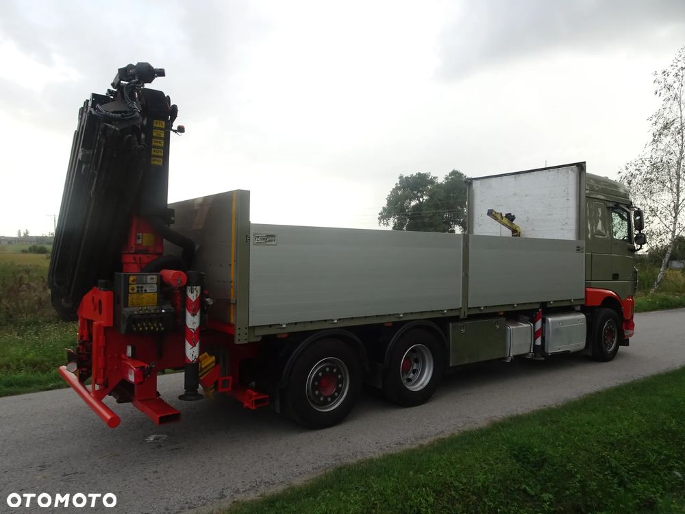 DAF XF 106 460 Euro 5  6x2 Budowlanka HDS Palfinger 26002 składany w Z sprowadzony z Niemiec - 6
