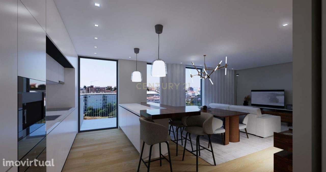 Apartamento T2 Rua Tapadinha em Marco de Canaveses (Piso 3- Fração O) - Grande imagem: 5/24