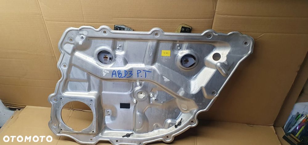 Mechanizm podnośnik szyby prawy tył Audi A8 D3 4E0839850A - 2