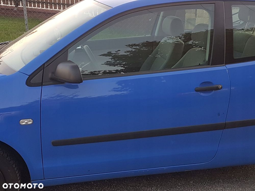 POLO 9N 01- DRZWI LEWE PRZÓD PRZEDNIE LA5F - 3