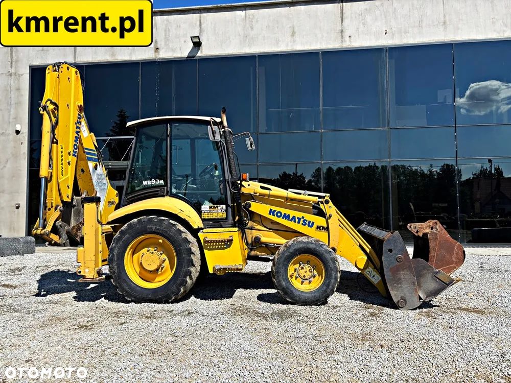 Komatsu WB93R-2 KOPARKO-ŁADOWARKA 2004R. | JCB 3CX, CAT 428 432, CASE 580 590 NEW HOLLAND 110 115 - 2