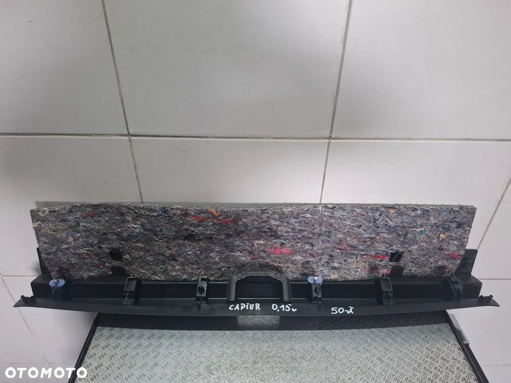 Osłona bagażnika pas tylny Renault Captur 2015 rok nr 849C89010R - 3