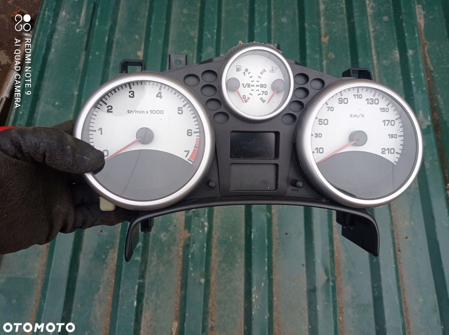 Licznik Zegary Peugeot 207 1.4 9660879380 - 1