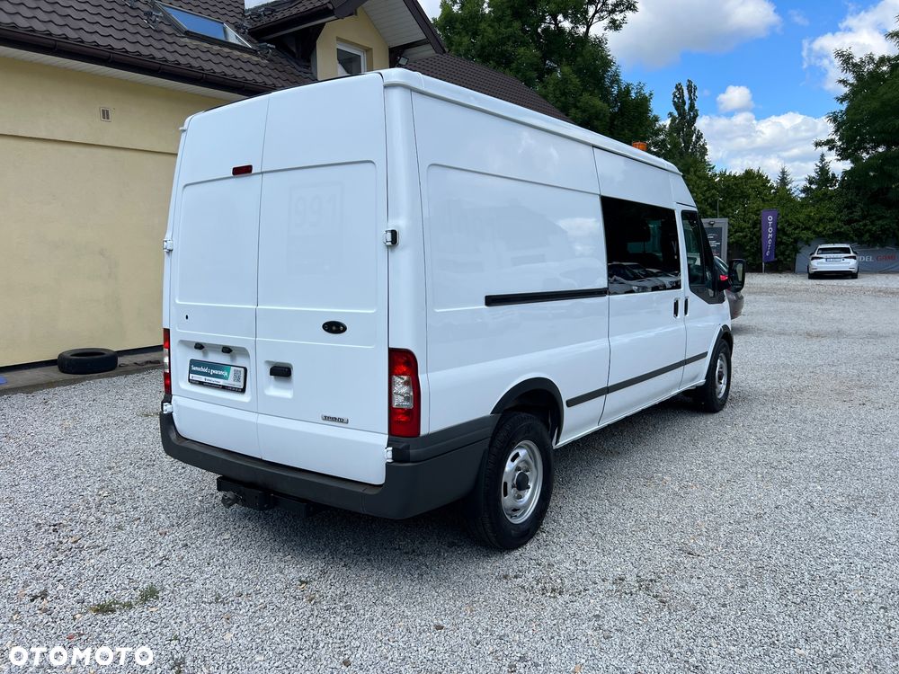 Ford Transit Furgon Brygadowy Załogowy Doka 6 os. L3H2 2.4 TDCI 140KM HAK Wyciągarka - 9