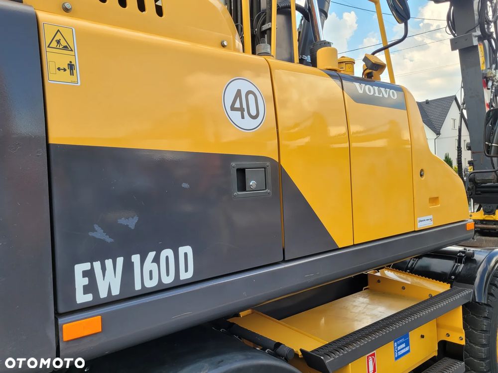 Volvo EW160D / ROTOTILT ze szczypcami / 8500h / serwisowana / - 23
