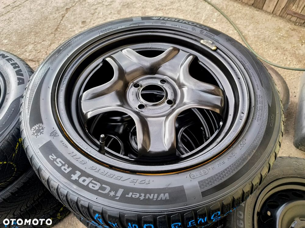 4x100 Felgi Stalowe stal strukturalne 16 Koła Zimowe Zima RENAULT Captur Clio IV 4 MEGANE NISSAN NOTE MICRA DACIA Dokker Logan Jogger Lodgy Sandero Stepway 5,5mm Legnica ALU-RAD 195/55 - 2