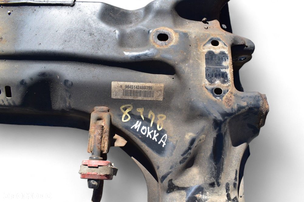 Wózek Sanki Przód OPEL MOKKA I 1.7 CDTI 2014r. - 4