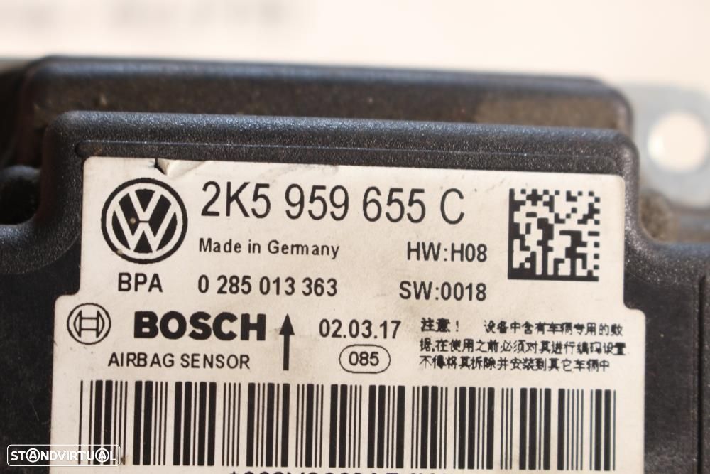 Centralina De Airbags Volkswagen Caddy Iv Caixa (Saa, Sah)  2K5959655c - 7