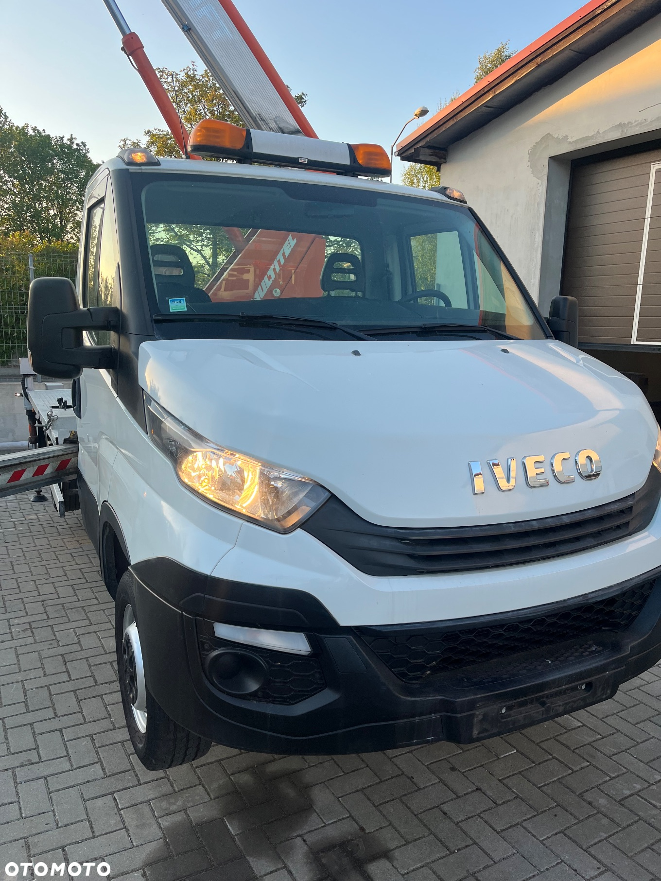 Iveco Podnośnik Koszowy Zwyżka 18 metrów Multitel MT182 Kosz 250KG!!! 13 M w Bok ! UDT BDB Stan jak Wumag Ruthmann GSR - 16