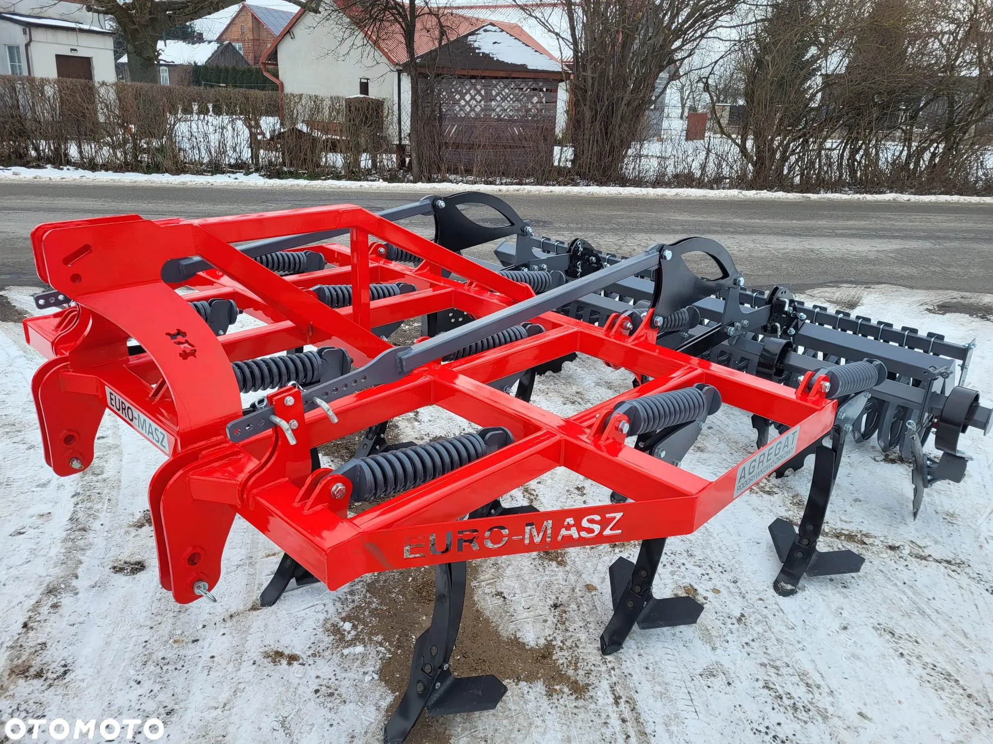 Agregat podorywkowo-orkowy / BEZORKOWIEC 2,4m / 3m / 4m / 5m / 6m zabezpieczenie sprężynowe NON STOP + transport - 6