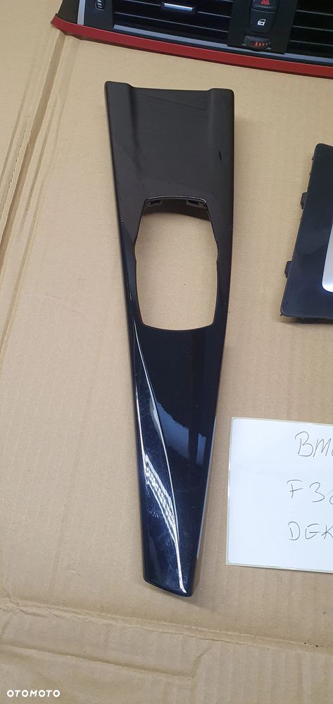 Listwa dekor dekory listwy komplet Piano Black BMW 3 F30 F31 - 7